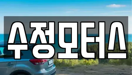 대전 동구 추동 중고차 전문 수정모터스