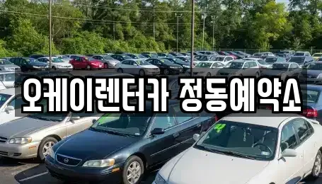 대전광역시 동구 가양동 단기렌트카 전문 오케이렌터카 정동예약소