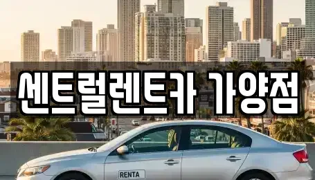 대전광역시 동구 가양동 렌트카 전문 센트럴렌트카 가양점