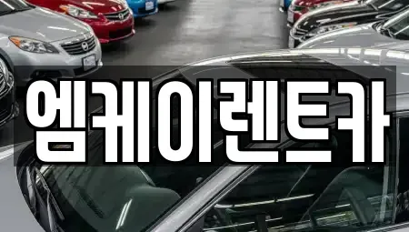 대전광역시 동구 가양동 렌트카 전문 엠케이렌트카