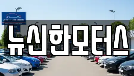 대전광역시 유성구 반석동 중고차 전문 뉴신한모터스