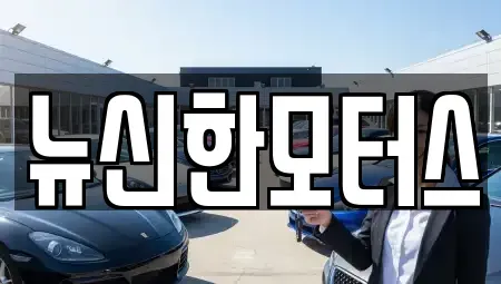 대전광역시 유성구 신성동 중고차 전문 뉴신한모터스