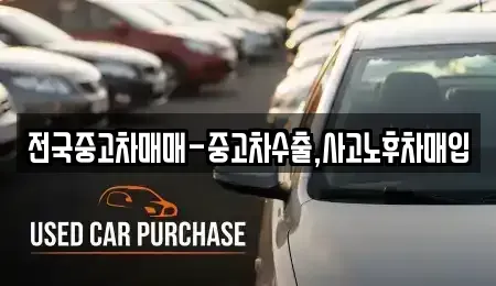 부산 금정구 부곡동 중고차매입 전문 전국중고차매매-중고차수출,사고노후차매입