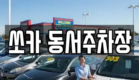 부산 부산진구 범천동 렌트카 전문 쏘카 동서주차장