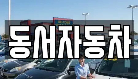 부산 부산진구 범천동 중고차매매 전문 동서자동차