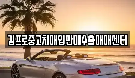 부산 연제구 연산동 중고차매입 전문 김프로중고차매입판매수출매매센터