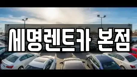 부산 영도구 남항동3가 렌트카 전문 세명렌트카 본점