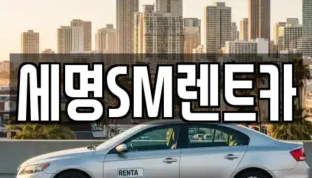 부산 영도구 대교동2가 렌트카 전문 세명SM렌트카