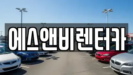 부산 해운대구 재송동 단기렌트카 전문 에스앤비렌터카