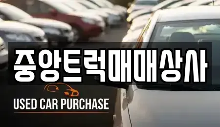 부산광역시 강서구 녹산동 중고차 전문 중앙트럭매매상사