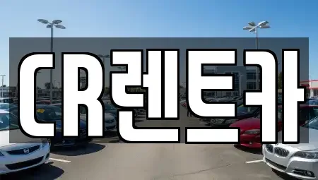 부산광역시 금정구 선동 렌트카 전문 CR렌트카