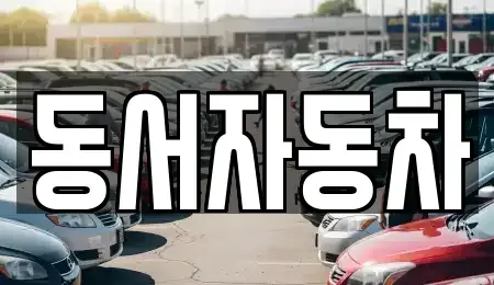 부산광역시 금정구 선동 중고차매매 전문 동서자동차