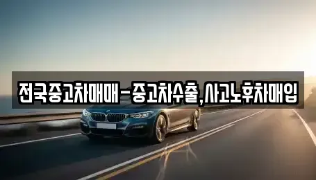 부산광역시 금정구 선동 중고차매입 전문 전국중고차매매-중고차수출,사고노후차매입