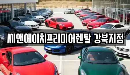 서울 강북구 렌트카 전문 씨앤에이치프리미어렌탈 강북지점