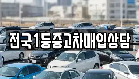 서울 강북구 중고차매입 전문 전국1등중고차매입상담