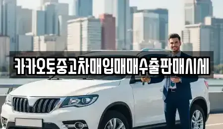 서울 광진구 화양동 중고차매입 전문 카카오토중고차매입매매수출판매시세