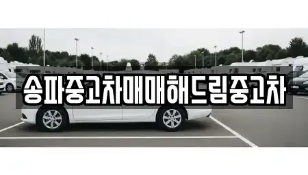 서울 송파구 방이동 중고차매매 전문 송파중고차매매해드림중고차