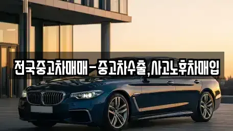 서울 종로구 신문로1가 중고차매입 전문 전국중고차매매-중고차수출,사고노후차매입