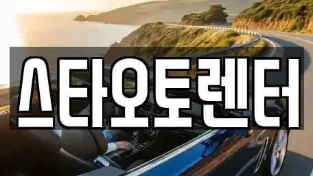 서울 중구 광희동1가 렌트카 전문 스타오토렌터