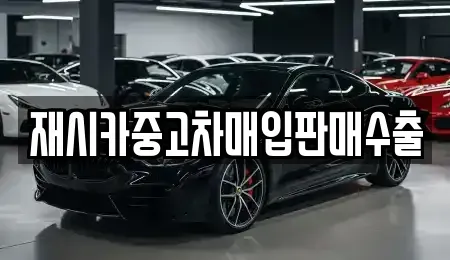 서울특별시 강동구 길동 중고차매입 전문 재시카중고차매입판매수출