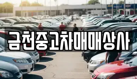 서울특별시 금천구 중고차매매 전문 금천중고차매매상사
