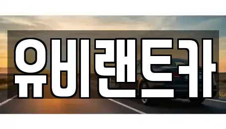 서울특별시 송파구 단기렌트카 전문 유비랜트카