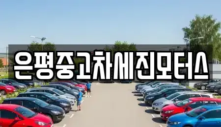 서울특별시 은평구 응암동 중고차 전문 은평중고차세진모터스
