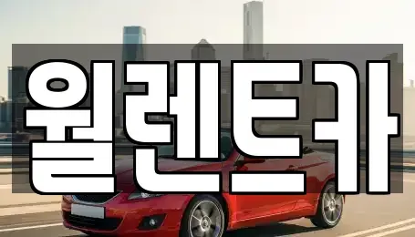 서울특별시 종로구 종로1가 렌트카 전문 월렌트카
