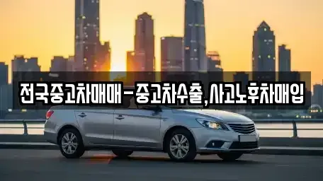 서울특별시 종로구 종로1가 중고차 전문 전국중고차매매-중고차수출,사고노후차매입