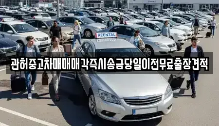 서울특별시 중구 태평로2가 중고차 전문 관허중고차매매매각즉시송금당일이전무료출장견적