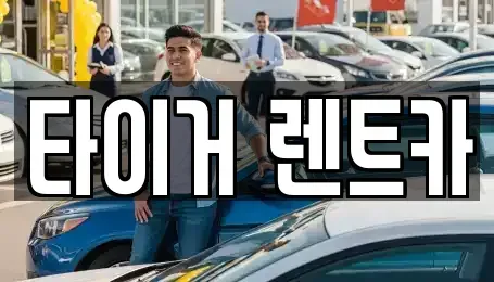 울산 남구 야음동 렌트카 전문 타이거 렌트카