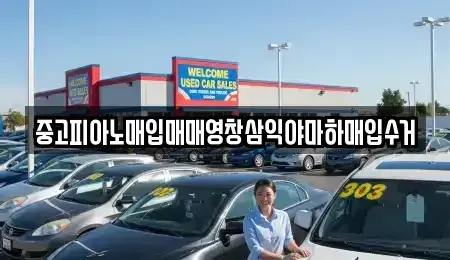 울산 남구 옥동 중고차매입 전문 중고피아노매입매매영창삼익야마하매입수거