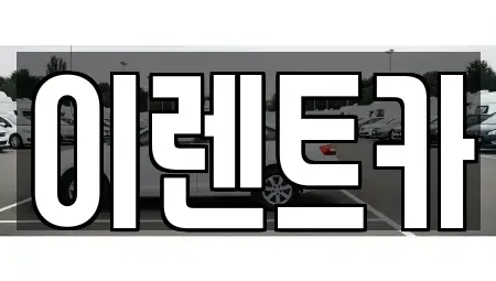 인천 중구 경동 렌트카 전문 이렌트카