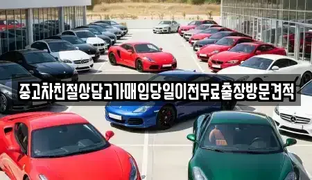 인천 중구 해안동2가 중고차매매 전문 중고차친절상담고가매입당일이전무료출장방문견적