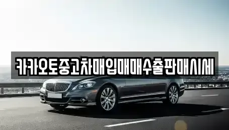 인천 중구 해안동2가 중고차매매 전문 카카오토중고차매입매매수출판매시세