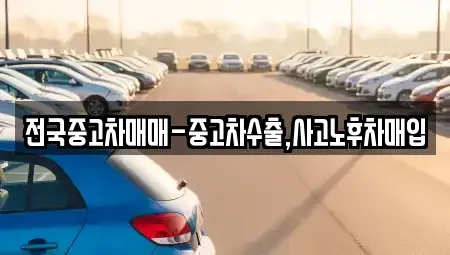 인천광역시 옹진군 북도면 중고차매입 전문 전국중고차매매-중고차수출,사고노후차매입