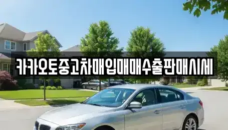 인천광역시 중구 북성동1가 중고차 전문 카카오토중고차매입매매수출판매시세