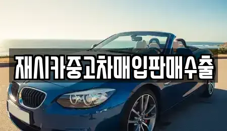 인천광역시 중구 선린동 중고차매매 전문 재시카중고차매입판매수출