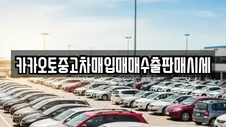인천광역시 중구 선린동 중고차매입 전문 카카오토중고차매입매매수출판매시세