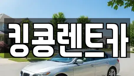 전남 담양군 담양읍 렌트카 전문 킹콩렌트카