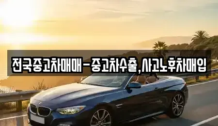 전남 목포시 행복동2가 중고차 전문 전국중고차매매-중고차수출,사고노후차매입