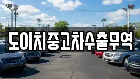 전남 무안군 망운면 중고차 전문 도이치중고차수출무역