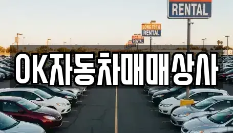 전남 순천시 장천동 중고차 전문 OK자동차매매상사