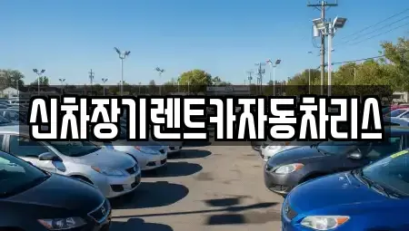 전남 순천시 해룡면 장기렌트카 전문 신차장기렌트카자동차리스