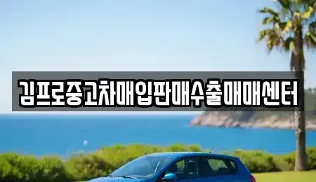 전남 여수시 군자동 중고차매입 전문 김프로중고차매입판매수출매매센터