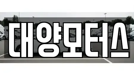 전라남도 강진군 성전면 중고차 전문 대양모터스