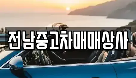 전라남도 구례군 토지면 중고차 전문 전남중고차매매상사