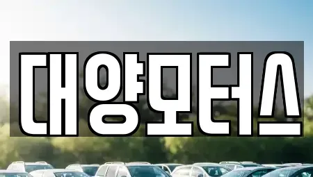 전라남도 나주시 대기동 중고차매매 전문 대양모터스