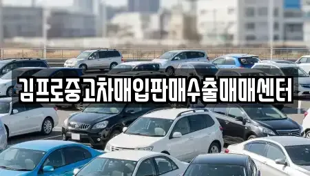 전라남도 순천시 오천동 중고차매입 전문 김프로중고차매입판매수출매매센터