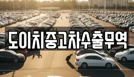 전북 군산시 신창동 중고차 전문 도이치중고차수출무역